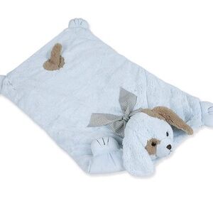 Bearington Baby Plush Puppy Belly Blanket